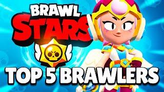 The Best 5 Brawlers for Trophy Pushing/Ranked | August 2024