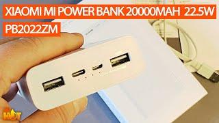 Xiaomi Mi Power Bank, 20000mAh USB-A / USB-C 22.5W (PB2022ZM) | обзор и тест