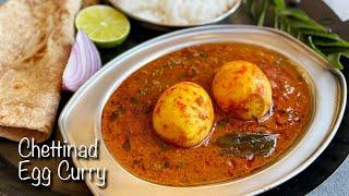 Tasty chettinad egg curry | flavorful dhaba style anda curry | egg Masala recipe