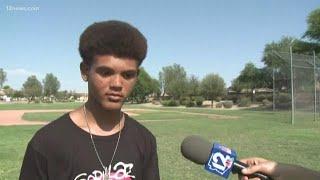 Teen struck by lightning returns to El Mirage park