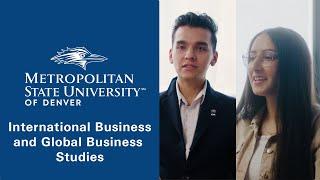 MSU Denver College of Business International Business and Global Studies