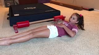 Gymnastics:  Floor Bar Skills