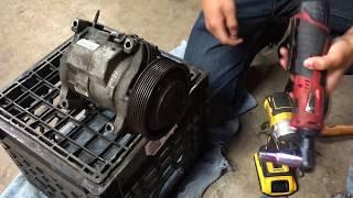 How To Remove, Replace & Diagnose Stator Coil, Clutch & AC Compressor Bearing On Your Car | DIY