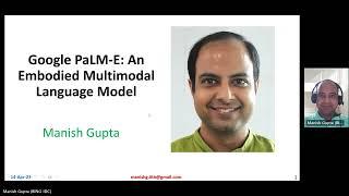 Google PaLM-E: An Embodied Multimodal Language Model