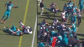 Trevor Lawrence Gets KNOCKED OUT After DIRTY Hit To Head! Jaguars, Texans BRAWL!