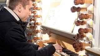 J. S. Bach - 'O Mensch, bewein dein Sünde groß' - Paul Fey - Wender Organ Arnstadt (1703)