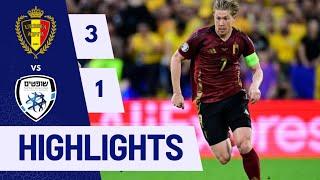 Belgium vs Israel full match highlights || France vs Italy 1-3 extended full highlights #football