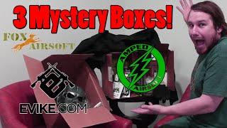 I Bought Three $50 Airsoft Mystery Boxes! Which One Is The Best?! Giveaway Closed!