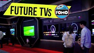 New TVs in 2024 are Foldable Rollable Brighter Larger & More!