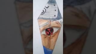 jai shree ram kakashi sharingan drawing#viral#short#vk art hunter#####Naruto shipudden