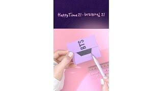 BTS DIY Craft  / EASY DIY BTS MINI NOTEBOOK #shorts #youtubeshorts