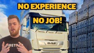 How To Get Your First Job as a HGV Driver.