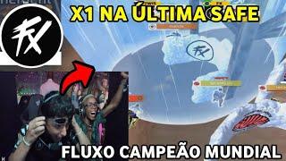 REAÇÃO DO NOBRU COM A FLUXO SENDO CAMPEÃO DO MUNDIAL DE FREE FIRE