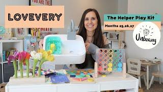 Lovevery Unboxing: The Helper Play Kit (Months 25,26,27)
