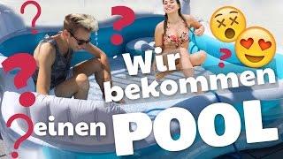 WIR BEKOMMEN EINEN POOL   Roomtour - Update | BibisBeautyPalace