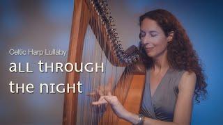 All Through the Night - Lullaby - Celtic Harp and Vocals