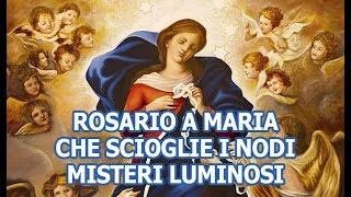 Rosario a Maria che scioglie i nodi - Misteri Luminosi