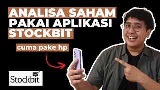 Cara Analisa Saham Pakai Aplikasi Stockbit | Belajar Saham Dari Nol