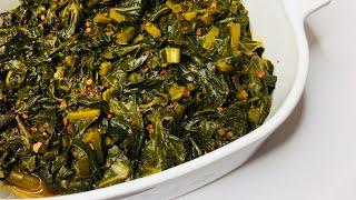 HOW TO COOK COLLARD GREENS