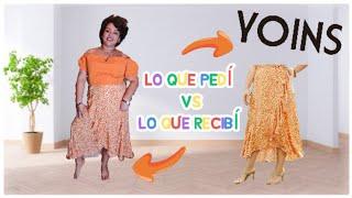 LO QUE PEDÍ VS LO QUE RECIBÍ EN YOINS  HAUL DE VERANO PLUS SIZE  EN EL LOCO CLIMA DE CDMX