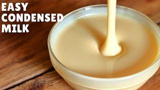 Homemade Condensed Milk | How to Make Condensed Milk at Home (Hindi)