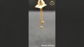 Gold earrings (4 Grams) (BERACHA JEWELLERS)916 Hallmark