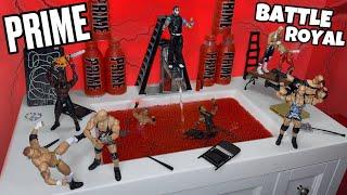 10 Man PRIME Battle Royal WWE Action Figure Match 2!