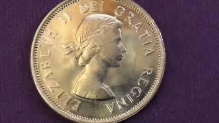 1960 Canadian Quarters - Rare - US $5 In Silver Value - Canada's 25 Cent Coin - Special - Proof Like