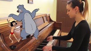 Jungle Book Rag - The Bare Necessities and I Wanna Be Like You - Disney Ragtime Piano Cover