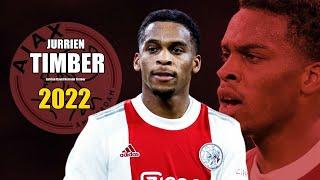 Jurrien Timber 2022 ● Amazing Defensive Skills in Champions League | HD