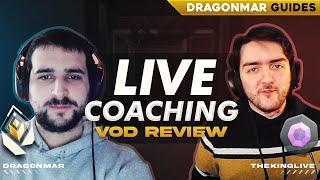 RADIANT OMEN Coaching TheKingLive in Valorant | Diamond 1 Omen VOD Review/Coaching