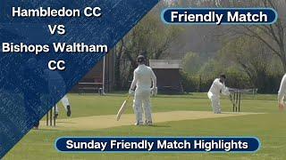 Hambledon CC vs Bishops Waltham | Pre-Season Friendly