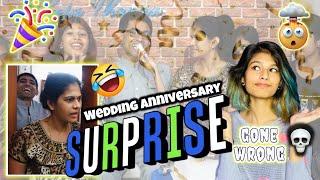 AMMA & PAPA’S WEDDING ANNIVERSARY SURPRISE GONE WRONG!  | thejathangu