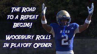 Woodbury 40 Riverside 8 | Football | South Jersey Group 1 Playoffs | Opening Round | Muhammed 3 TDs!