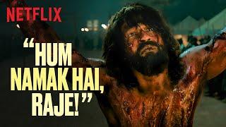 तुम नमक नहीं, चन्दन हो कवि … ️‍🩹 |  Chhaava’s Climax Poetry Scene | Vicky Kaushal | Netflix India
