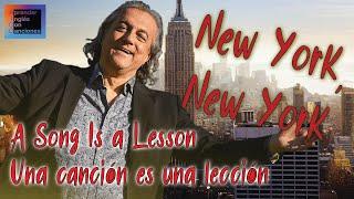 New York, New York - Frank Sinatra - Una canción es una lección - DIRECTO