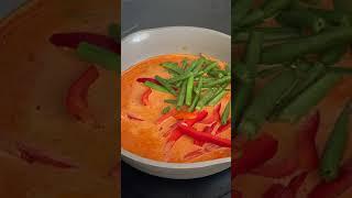 skip takeout and make THAI RED CURRY at home  #recipe #shorts