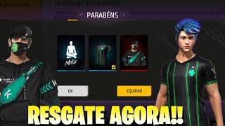 CORRE!! PEGUE AGORA CAMISA FALCON FFWS E NOVO CODIGUIN COM SKIN MUITO RARA!! NOVIDADES FREE FIRE