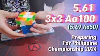 5.61 3x3 Ao100 Preparing For Philippine Championship 2024