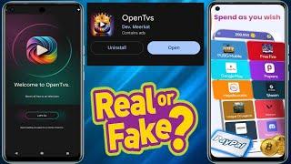 Open Tvs App - Open Tvs App Real Or Fake - Open Tvs App Withdrawal - Open Tvs App Kya Hai