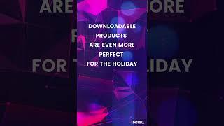 Downloadable products are even more perfect for the holiday season #onlinerevenue #digitalautomation