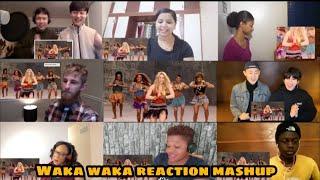 Shakira Waka Waka (This Time For Africa) Song Reaction Mashup