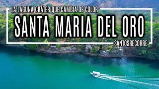  LAGUNA DE SANTA MARIA DEL ORO, NAYARIT 4K. Guía fin de semana + Cascadas el Real. SAMAO 2022