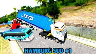 HAMBURG SUD ! Bus Simulator Indonesia ! Bus Games ! Gameplay