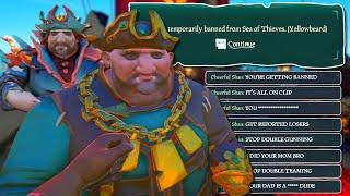 We Got BANNED After Sinking This TOXIC CREW... (Sea Of Thieves)