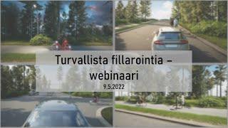 Turvallista fillarointia -webinaari 9.5.2022