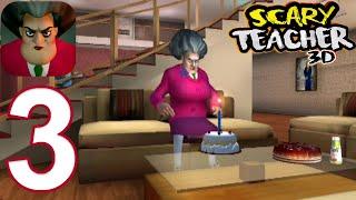 Scary Teacher 3D Gameplay Walkthrough Part 3  - Chapter 1  (Android, iOS)