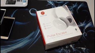 Motorola Pulse Escape Wireless Headphone Unboxing and  review