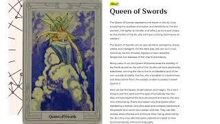 Queen of Swords | Thoth Readings Tarot