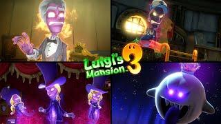 Luigi's Mansion 3 - All Bosses + ending